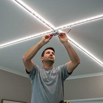 LED Lights Installation